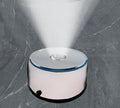 Small Round Light Base (Rotating) - Silver Finish